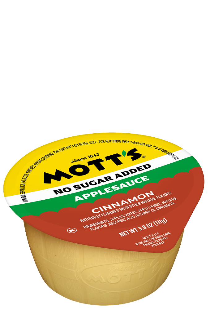 No Sugar Added Applesauce Cinnamon