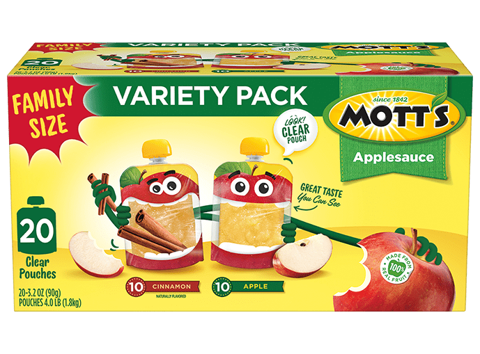 Mott's® Applesauce Apple & Cinnamon Variety Pack