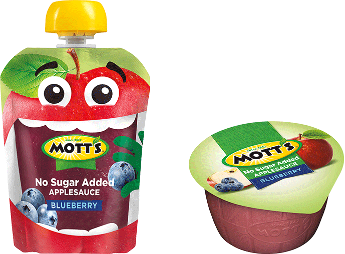 Mott's® No Sugar Added Applesauce Blueberry