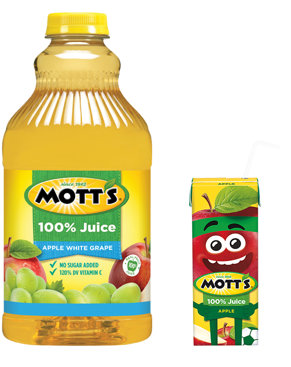 Mott's 100% Apple Juice 8 oz Bottles