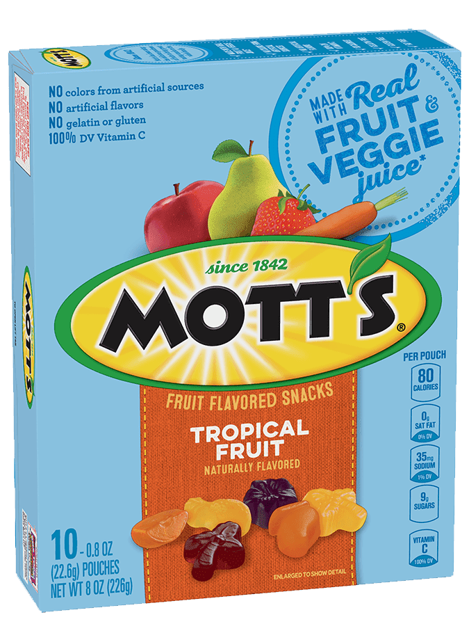 Mott's® Fruit Flavored Snacks - Tropical
