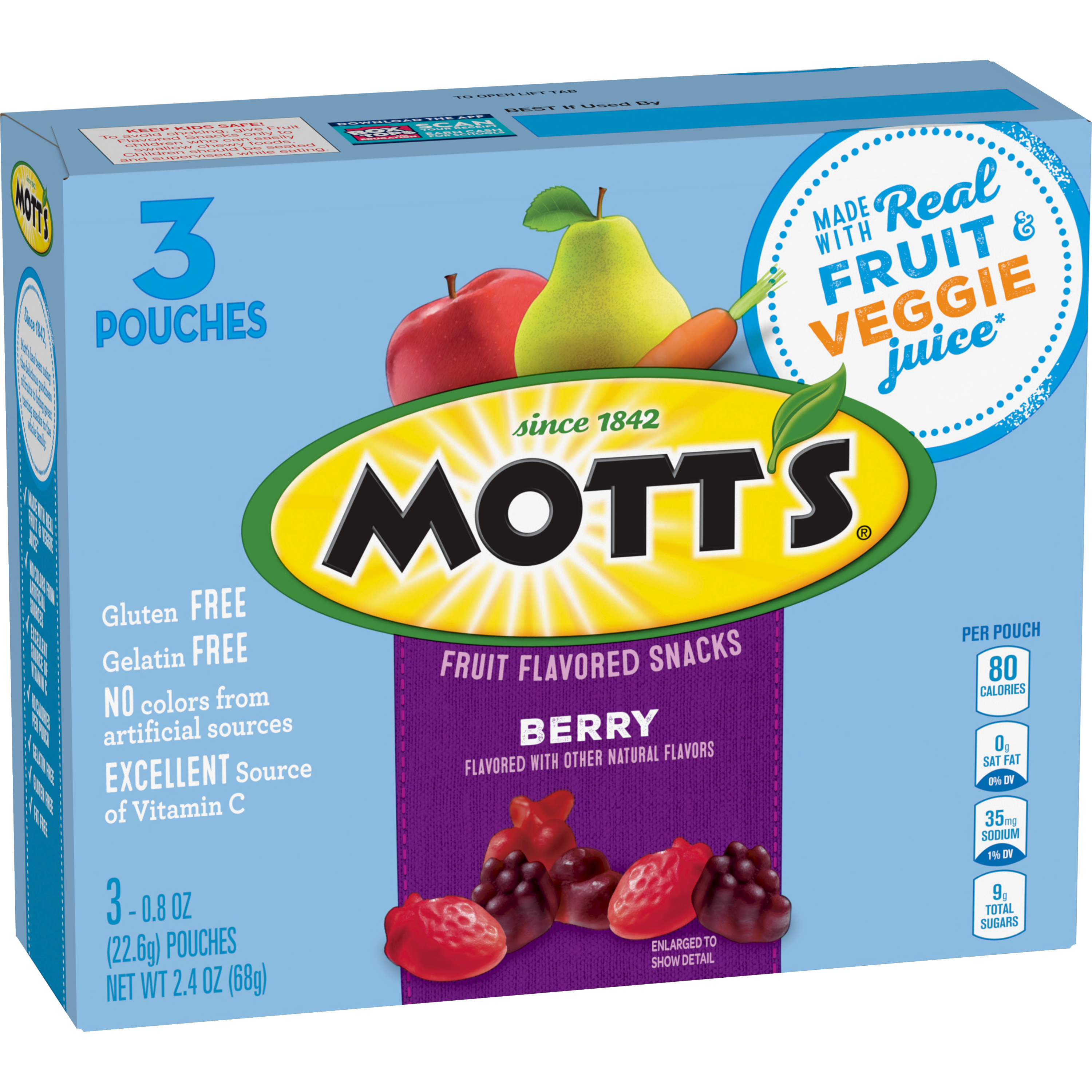 Mott's® Fruit Flavored Snacks - Berry