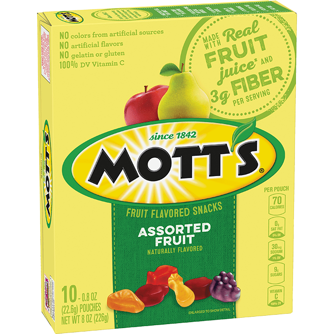 Mott's® Fruit Flavored Snacks - Assorted Fruit