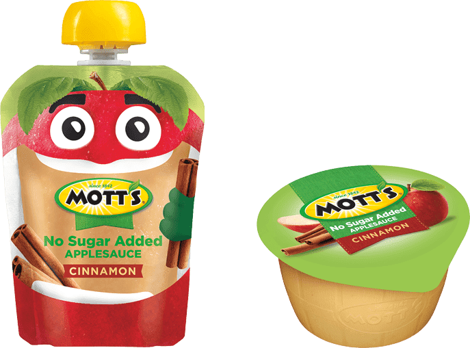 Mott's® No Sugar Added Applesauce Cinnamon