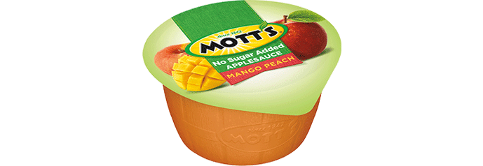 Mott's® No Sugar Added Applesauce Mango Peach