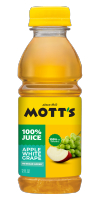 Mott's&reg; 100% Apple White Grape Juice 12 oz. bottle