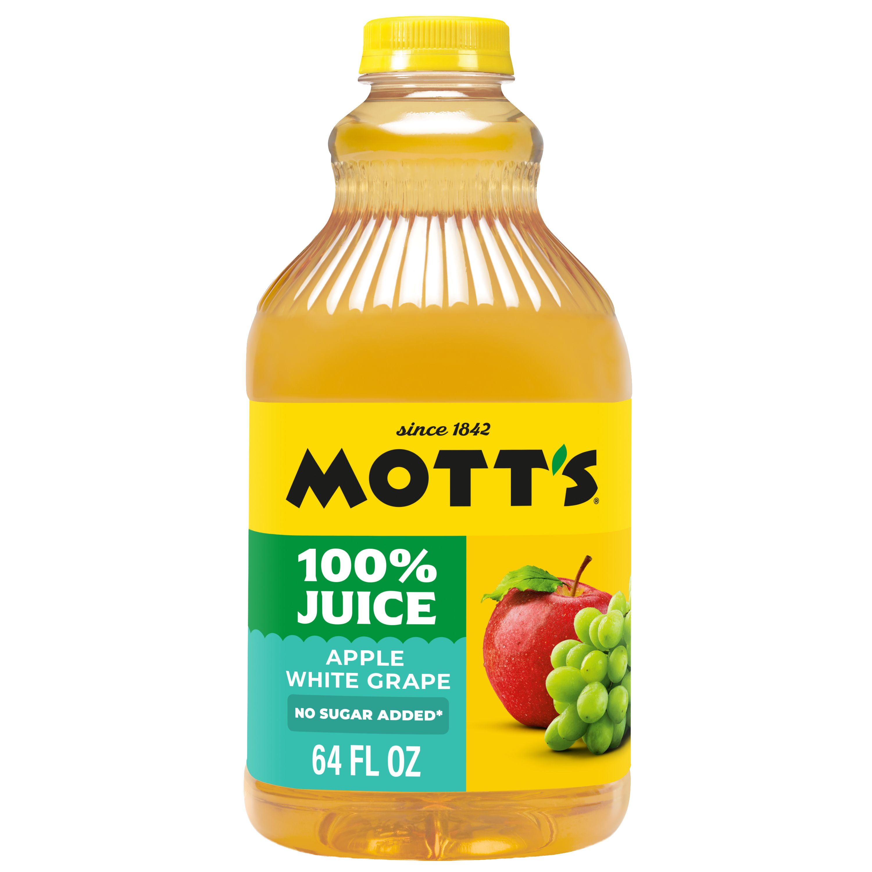 Mott's&reg; 100% Apple White Grape Juice 64 oz. bottle