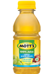 Mott's® 100% Apple White Grape Juice 8 oz. 6-pack bottles