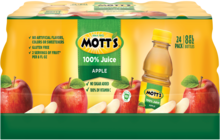 Mott's® 100% Original Apple Juice 8 oz. 24-pack bottles
