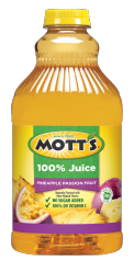 Mott's&reg; 100% Pineapple Passionfruit Juice 64 oz. bottle
