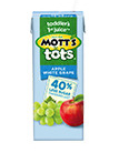 Mott's® for Tots Apple White Grape 6.75 oz. 8-pack juice boxes