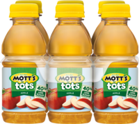 Mott's® for Tots Apple 8 oz. 6-pack bottles