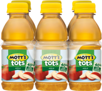 Mott's® for Tots Apple 8 oz. 6-pack bottles