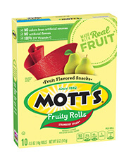 Mott's® Fruity Rolls 5 oz. 10-pack pouch