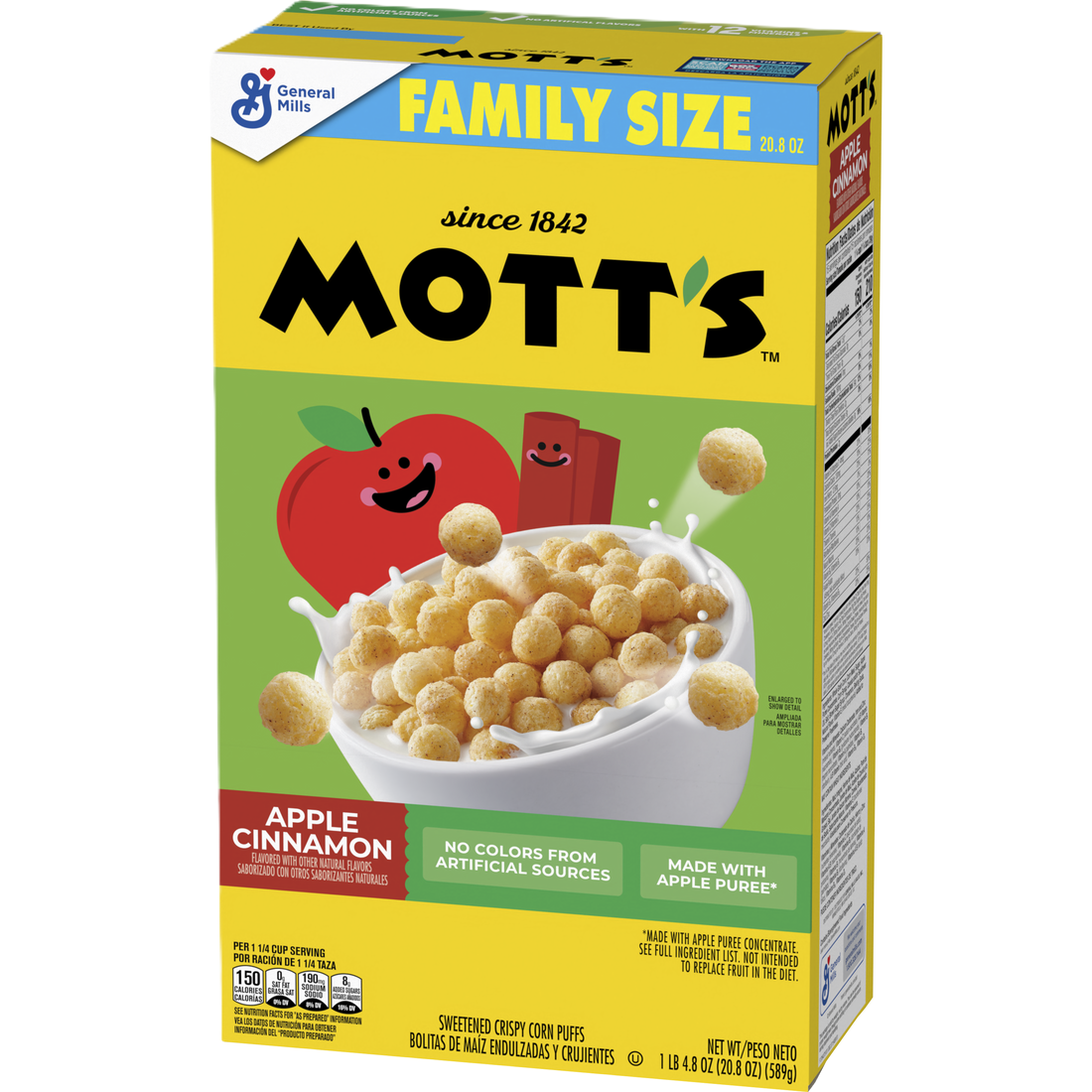 Mott's&reg;Apple Cinnamon Cereal 21 oz.