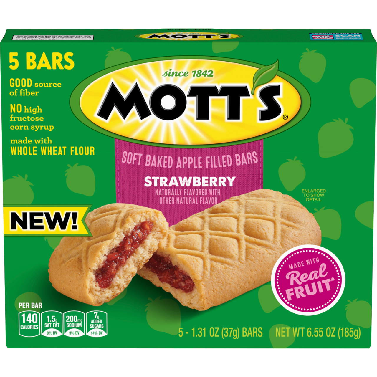Mott's&reg; Strawberry Flavor Soft Baked Bars
