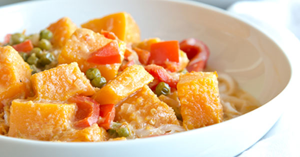 Gluten-Free Butternut Squash Thai Curry Noodles | Mott's®